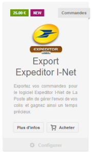 module d'expédition Expeditor INet